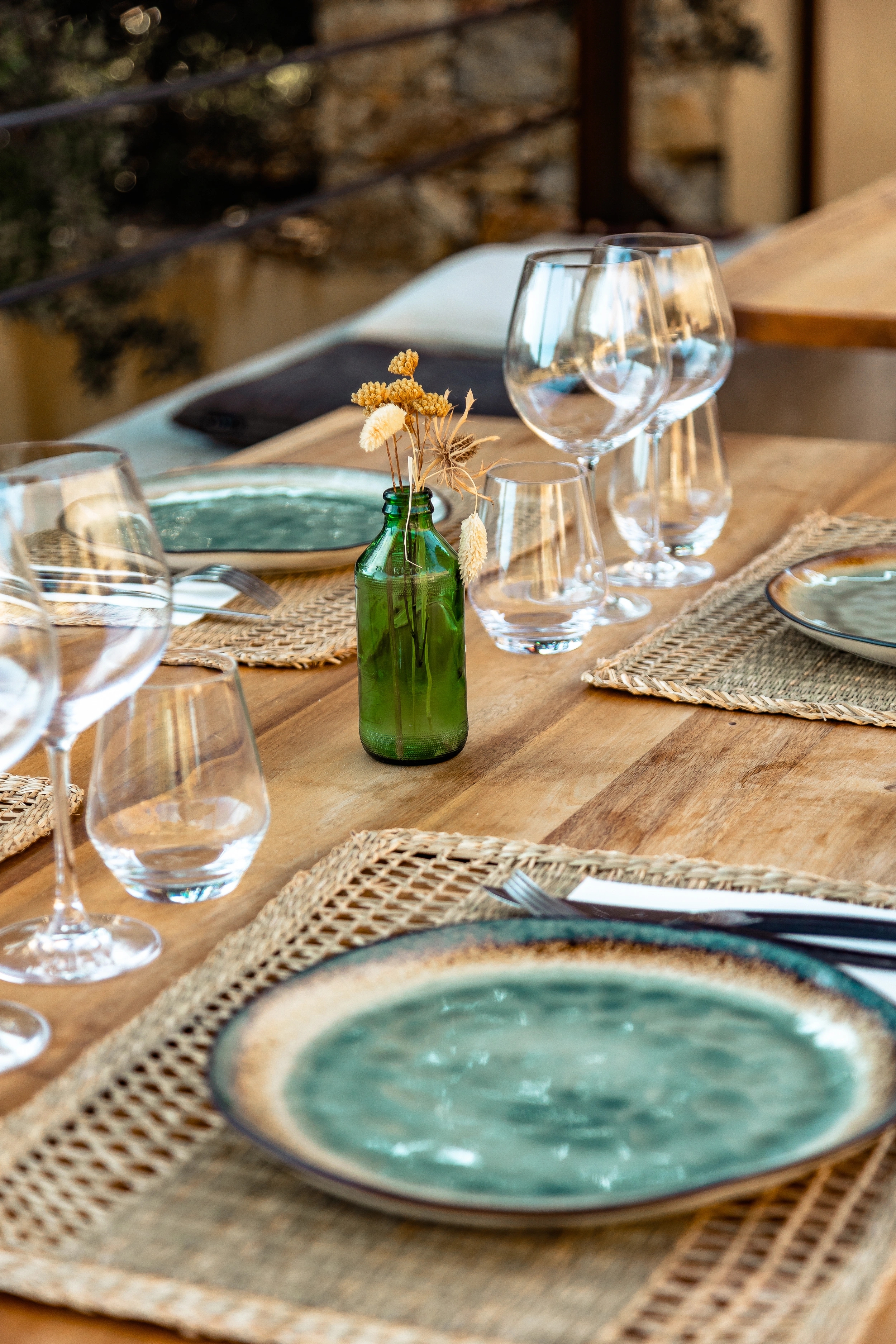 Mariage dans un cadre chaleureux à l'hôtel Case Latine à Lama en Balagne