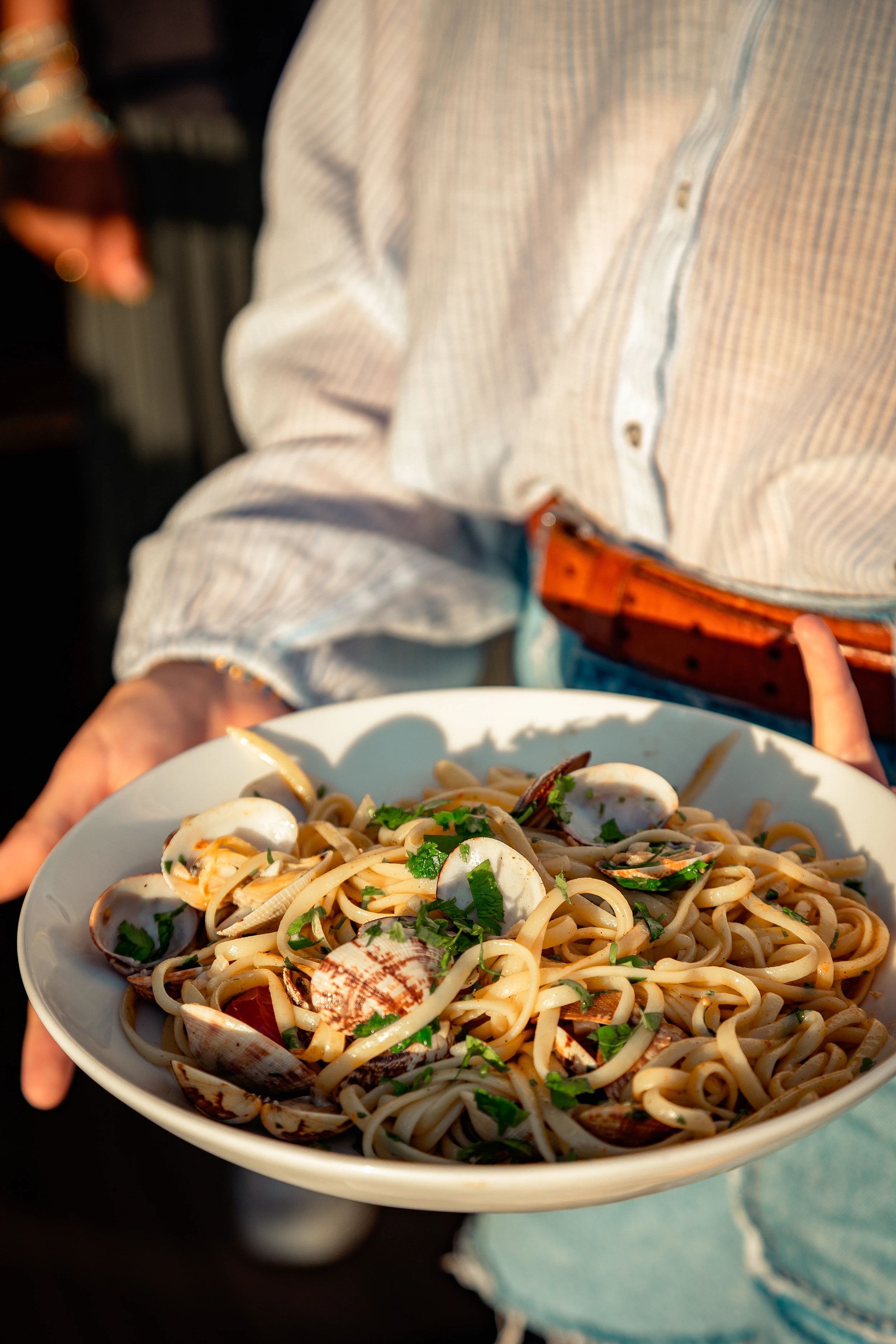 Les plats généreux servis au restaurant Suspesu de l'hôtel Case Latine à Lama