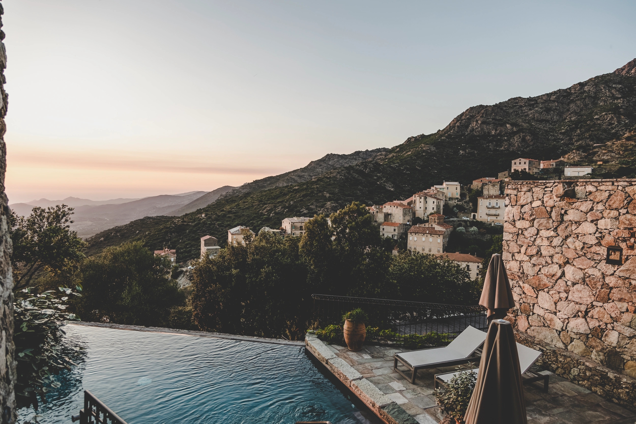 Hôtel avec vue mer en Balagne à Lama en Balagne